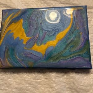 Handmade Colorful Abstract Canvas Art